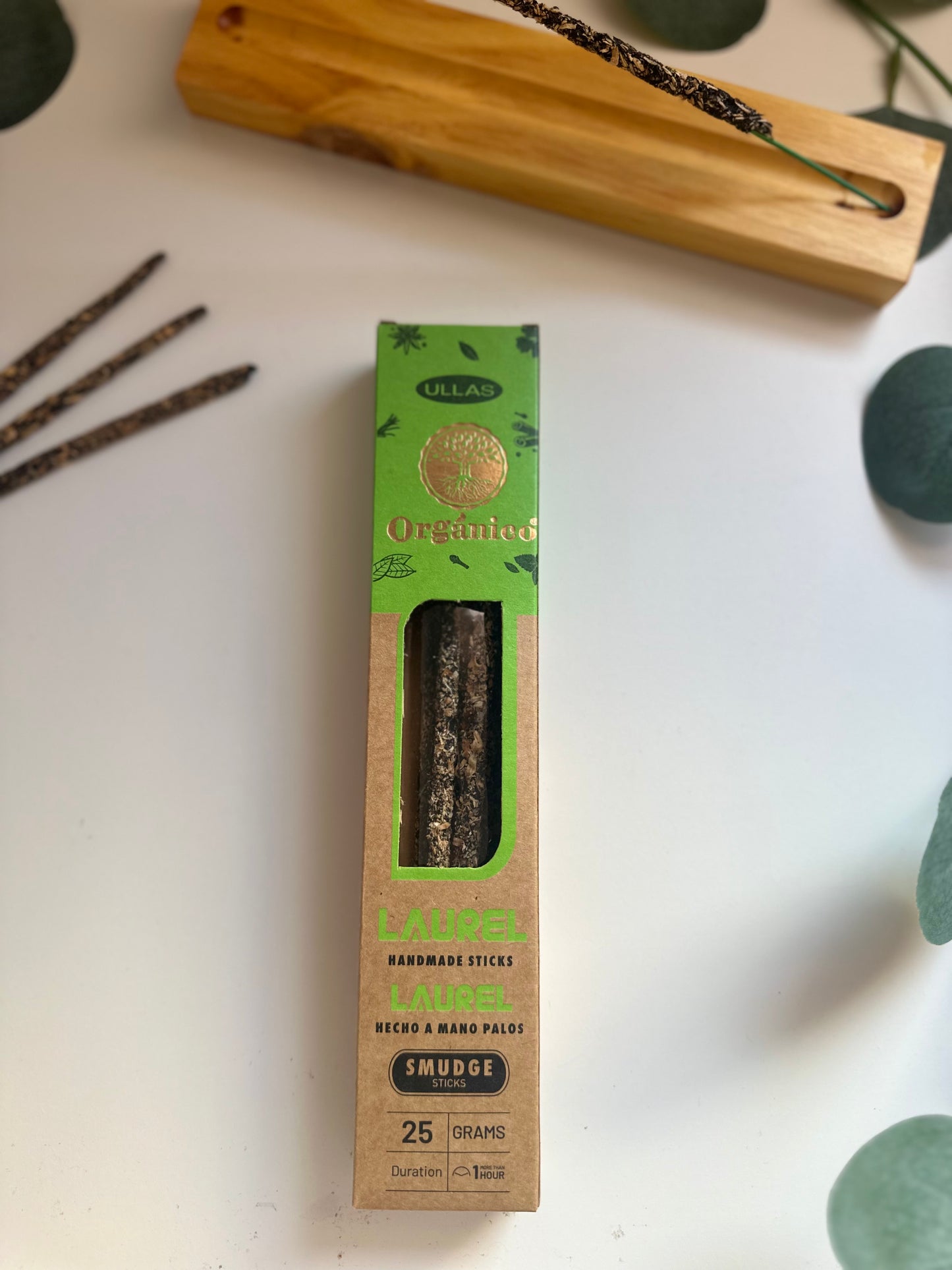 Incienso Orgánico Ullas Laurel