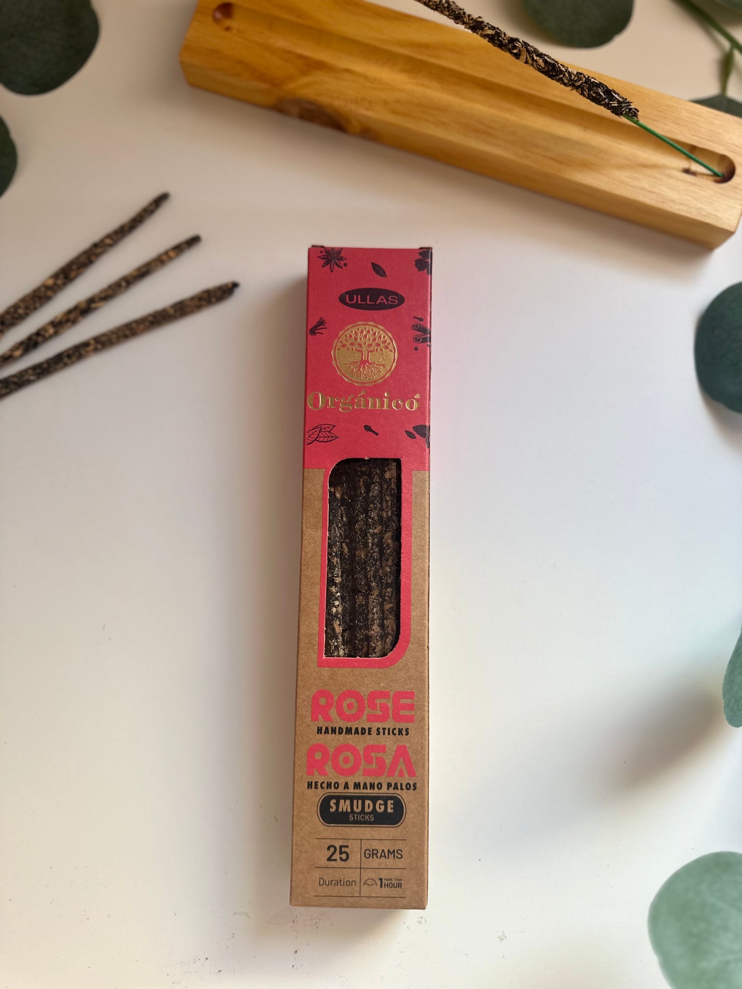Incienso Orgánico Ullas Rosa