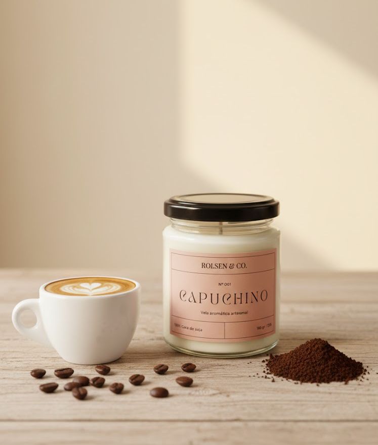Vela aromática - Capuchino