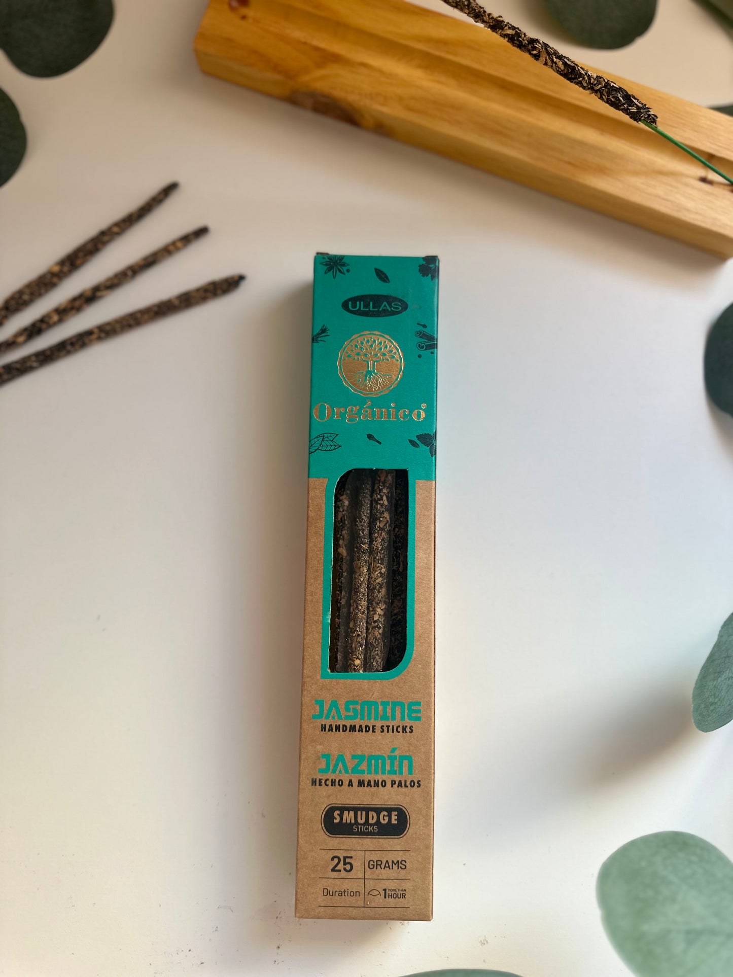 Incienso Orgánico Ullas Jazmín