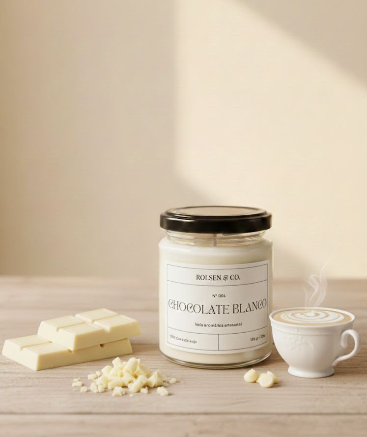 Vela aromática - Chocolate blanco