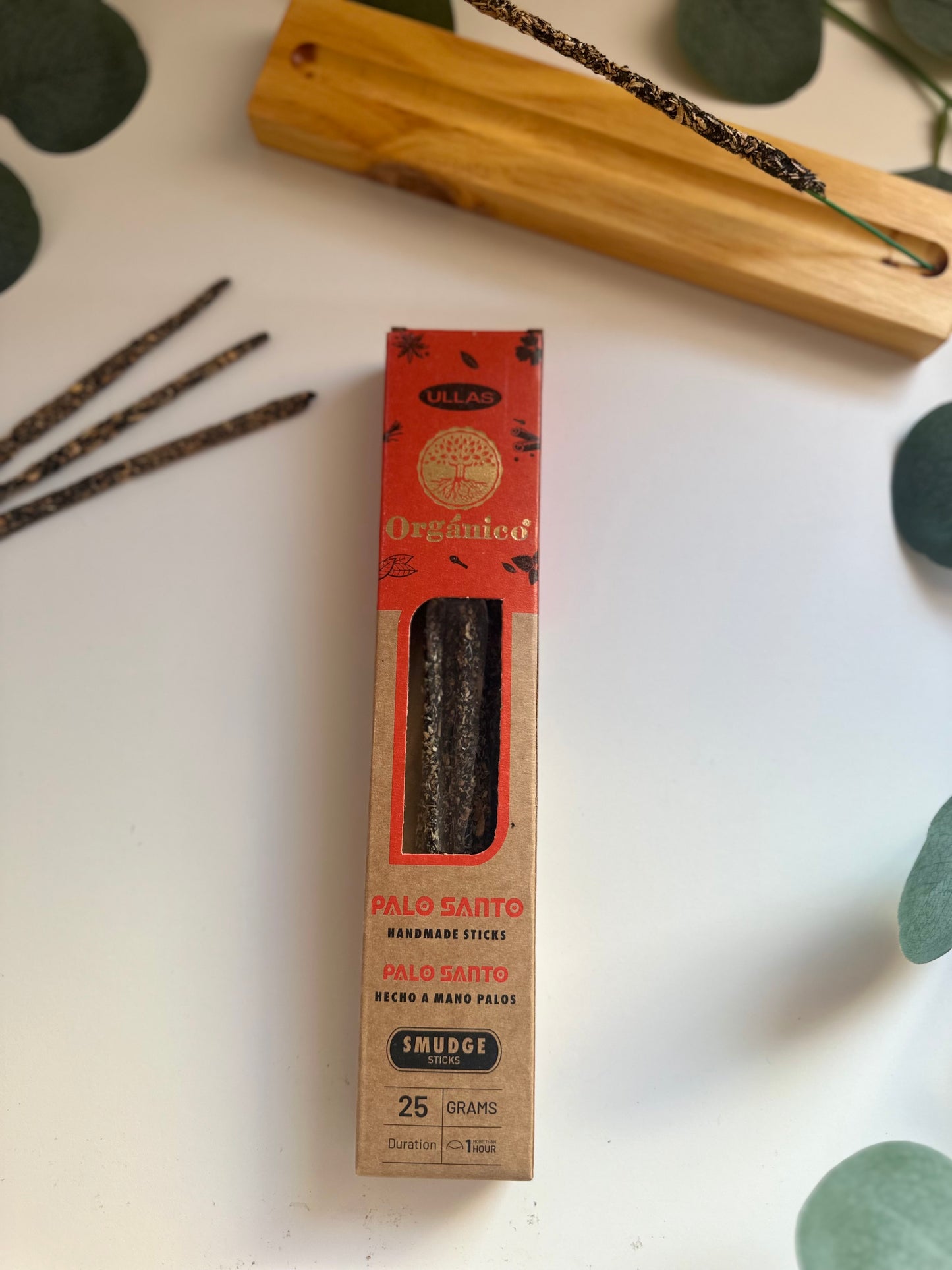 Incienso Orgánico Ullas Palo Santo