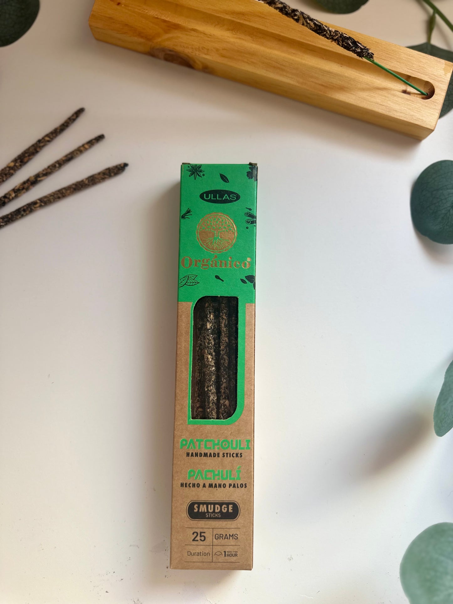 Incienso Orgánico Ullas Patchouli