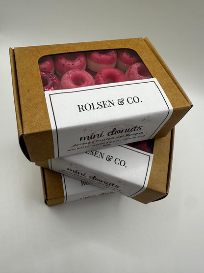 Wax melts mini donuts