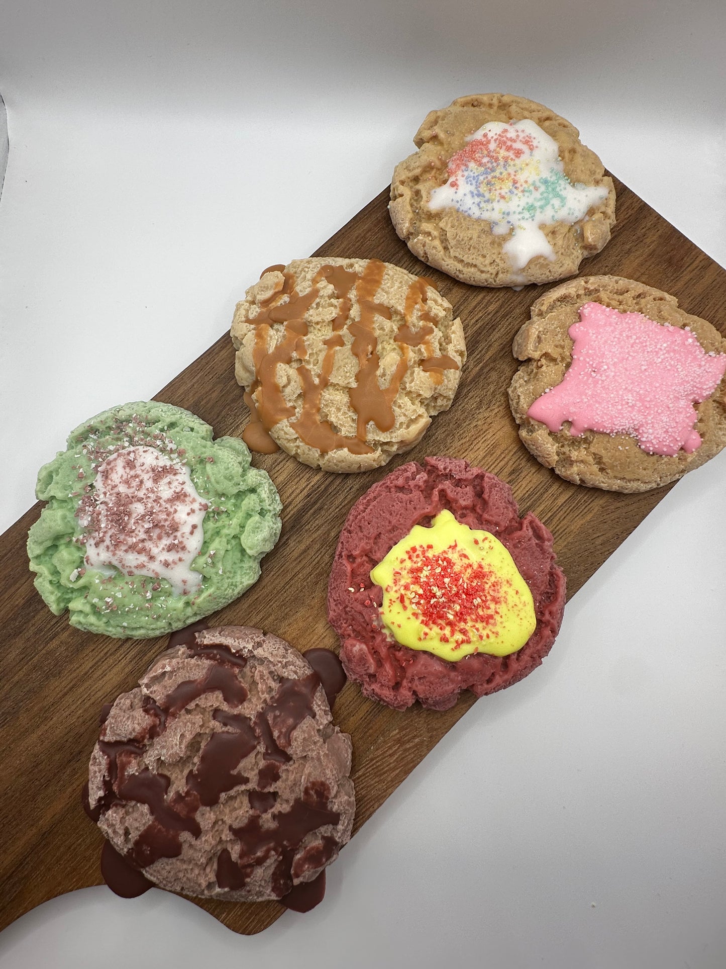 Pack de 6 cookies melts - Aromas variados