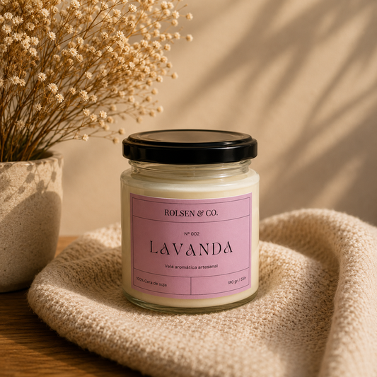 Vela aromática - Lavanda